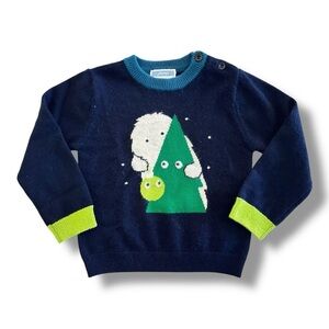 Jacadi | Baby Boy Cashmere Holiday Sweater (18 mos)